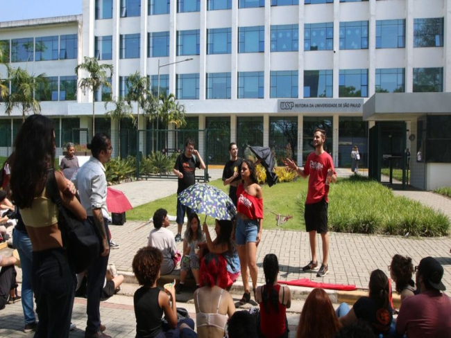 Greve na USP: reunião entre alunos e reitoria acaba sem acordo